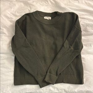 Olive Green Women's Sweater